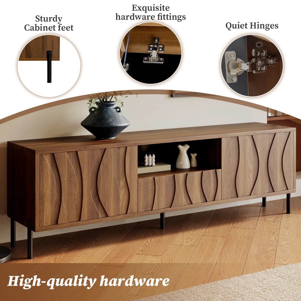Ensemble salon Siena – Meuble TV et table basse – rangements et fonctionnalités